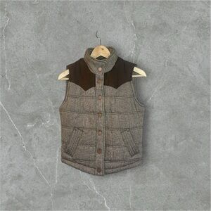 CI SONO BY CAVALINI Quilted Vest women's size small
